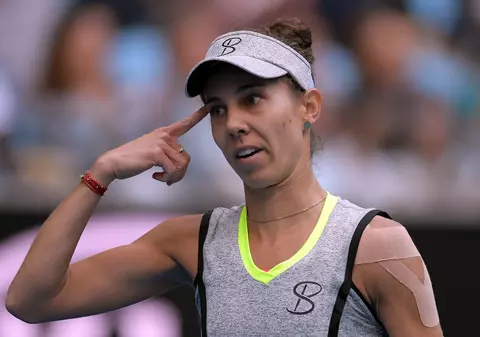 Mihaela Buzărnescu a avut o reacție incredibilă în timpul marii victorii contra Elinei Svitolina: ”Vito!”