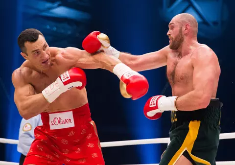 Boxerul Tyson Fury, ironizat de Vladimir Kliciko: “Este ca un pârț în vânt”