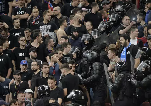 Sancțiunile date în urma violențelor de la Steaua - Rapid: Amenzi de peste 42.000 de lei