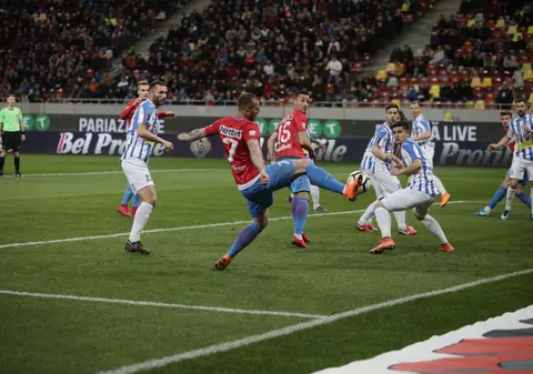 Liga 1, etapa 3, play-off: FCSB - CSM Poli Iași 1-0. Nu e păcăleală, nu e glumă: FCSB e cea mai bună! GALERIE FOTO