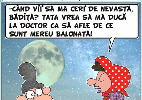 Tata vrea să afle de ce sunt mereu balonată