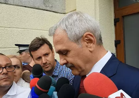 Liviu Dragnea, declarații la ieșirea din sediul DNA