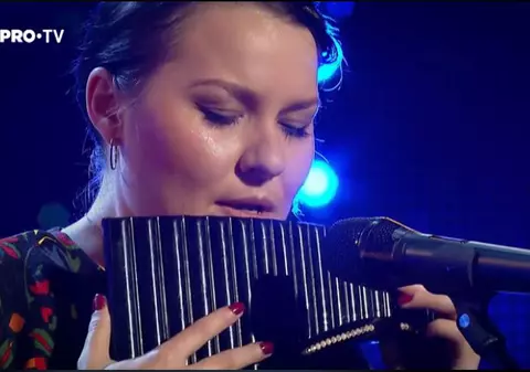 Mariana Preda, naista de la Românii au talent care a fost studenta lui Gheorghe Zamfir. „Ești un Jimmy Hendrix al naiului” / VIDEO