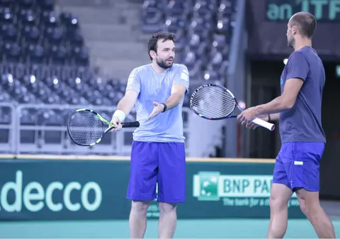 Perechea Copil - Mergea, eliminată în primul tur de la Budapesta. Românii au beneficiat de wild card