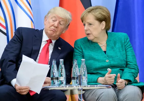 Angela Merkel a refuzat invitaţia lui Donald Trump de a participa ”în persoană” la summitul G7 din SUA