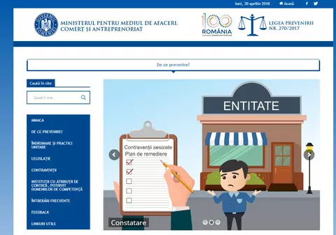 Site-ul care centralizează amenzile a fost lansat. Cum pot fi iertate firmele la prima abatere