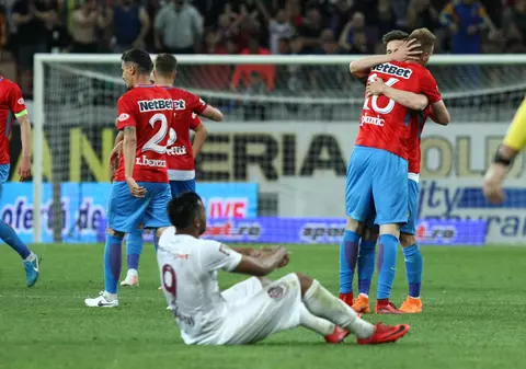 LIVE BLOG FCSB - CFR Cluj, Liga 1 la fotbal, play-off, etapa 7. Gazdele au egalat în prelungiri. Titlul se joacă