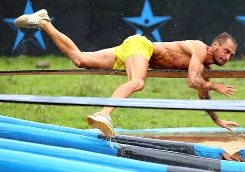 Situație neașteptată la Exatlon. Cum a ajuns să se rejoace proba dintre Vladimir Drăghia și Ștefan