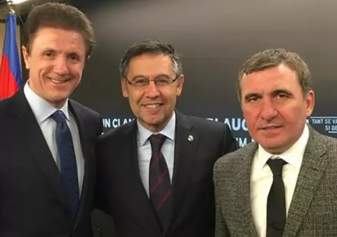 Gică Hagi și Gică Popescu, la FC Barcelona. ”Un mare succes!”