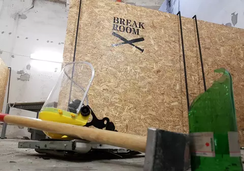 VIDEO / Cum se ajunge la Break Room, primul anger room din România