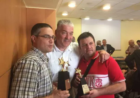 Mihai Toma, de la ”Libertatea”, premiat la Premiile APS 2017 pentru jurnalism. Evenimentul are loc în cadrul Adunarării Generale a Asociației Presei Sportive din România