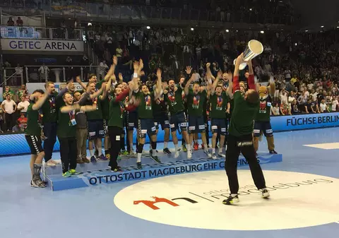 Final 4 Cupa EHF 2018 la handbal masculin: Fuchse Berlin a câștigat trofeul la handbal masculin, Mihai Popescu, de la St. Raphael, a fost cel mai bun portar