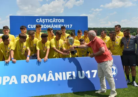 Viitorul a câștigat Cupa României Elite U17 cu un scor de maidan | VIDEO