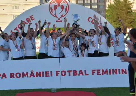 Finala Cupei României 2018 la fotbal feminin. CSȘ Târgoviște a trecut de Heniu Prundu-Bârgăului. A decis ”Teixeira de Mălăieștii de Sus” / FOTO&VIDEO