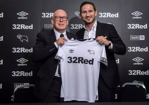 Frank Lampard a semnat un contract pe trei ani cu Derby County. Clubul are țap pe stemă! Vine Gigi Becali peste el?