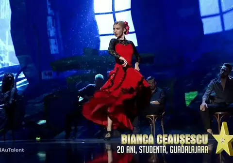 Bianca Ceaușescu a dansat flamenco în a patra gală live „Românii au talent”. „Ceaușescu n-a murit. El se transformă”