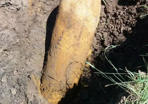 Bombă activă din cel de-al doilea război mondial, găsită la groapa de gunoi din Sibiu. Cântărește 150 de kilograme
