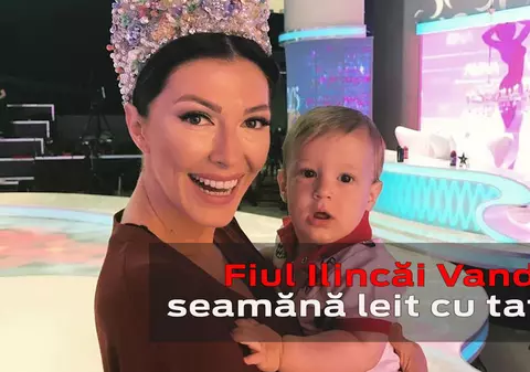 VIDEO EXCLUSIV/ Ilinca Vandici și soțul ei glumesc pe seama faptului că Zian este copie fidelă a tatălui său. „Îi spun că bine că seamănă cu el, nu cu vecinul”