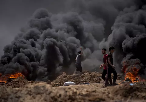 Un bebeluș palestinian a murit în Fâșia Gaza, la granița cu Israelul. A inhalat gaze lacrimogene
