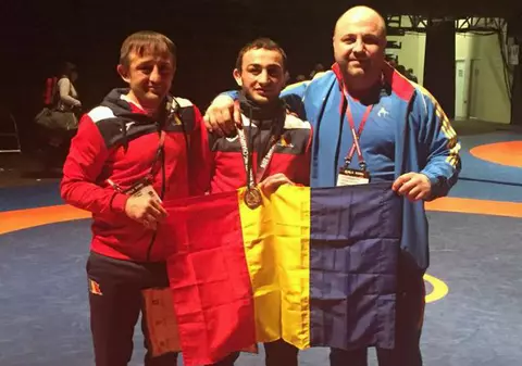 Ivan Guidea, pentru bronz! Sportivul moldovean, naturalizat român, la al doilea loc trei la Europenele de lupte