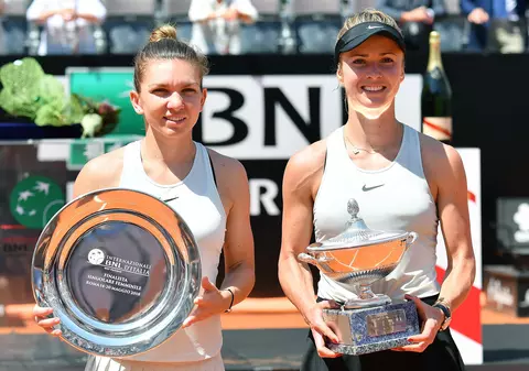 Simona Halep, învinsă de Elina Svitolina, în finala de la Roma. Umilință în primul set