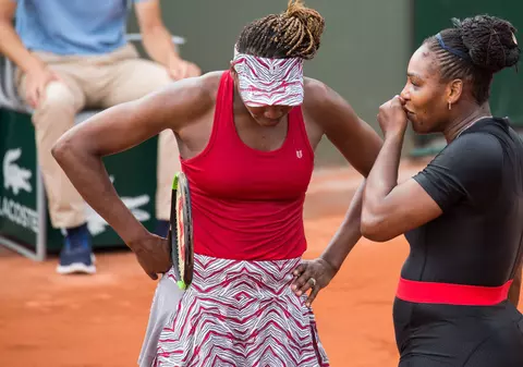 VIDEO - Surorile Williams, în prim plan la Roland Garros. Ipostaza care le-a adus pe Serena și Venus în centrul atenției