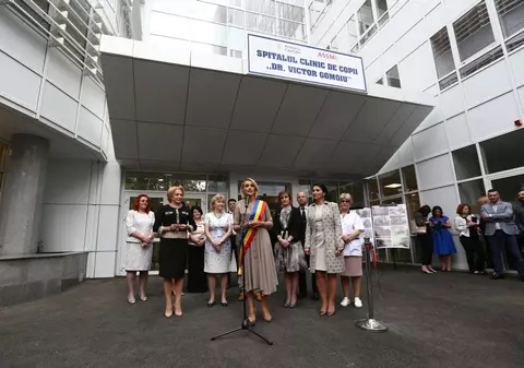 FOTO/ Spitalul ”Victor Gomoiu”, primul spital de copii construit în Capitală în ultimii 30 de ani, a fost inaugurat