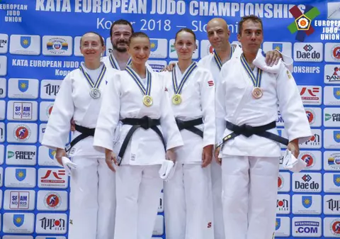 România a cucerit patru medalii la Campionatele Europene de judo kata