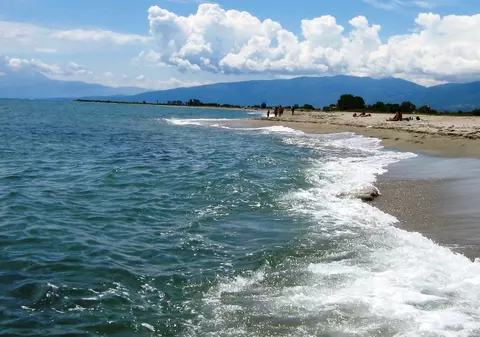 (P) Olympic Beach, stațiunea pitorească a Greciei