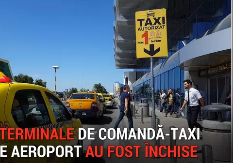 Taximetriștii sunt nemulțumiți, mulți români aleg să plece de la aeroport cu Uber și Taxi