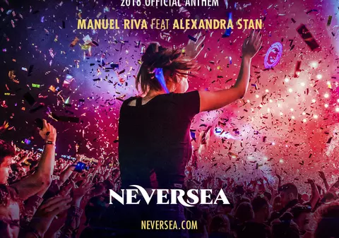 Imnul oficial al festivalului Neversea 2018, compus de Manuel Riva și Alexandra Stan