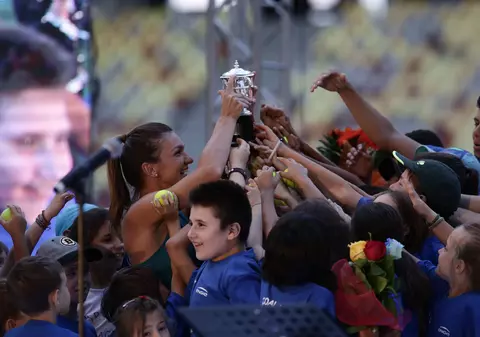 Simona Halep, imagini de pe Arena Națională / GALERIE FOTO