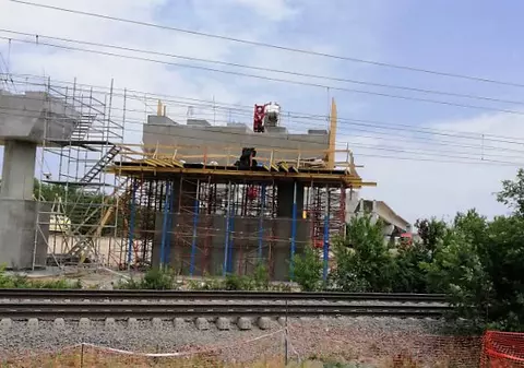 VIDEO | Lucrările la A3, pe ultima sută de metri. Se construiesc podurile dintre Şos. Petricani şi Soşeaua de Centură