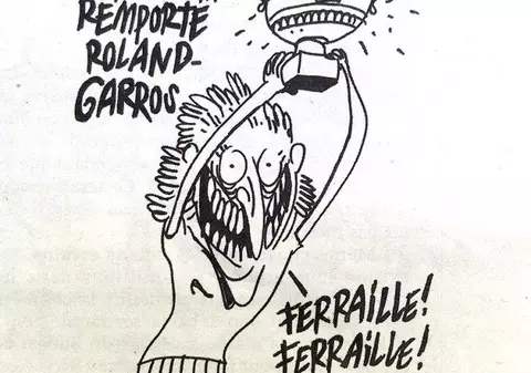 Charlie Hebdo o prezintă pe Simona Halep ca pe o vânzătoare de fier vechi! Gest jignitor și în 2002, înaintea unui amical Franța - România
