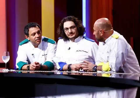 Alianță între chef Scărlătescu și chef Bontea. "L-am luat în vizor pe Florin, sper să nu ia nicio probă!" | FOTO