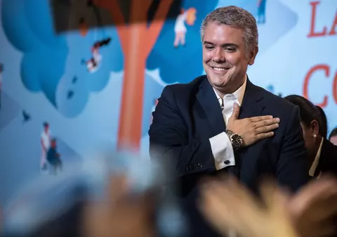 Ivan Duque este noul președinte al Columbiei și promite să schimbe acordul cu FARC