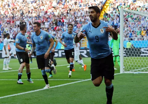 Uruguay - Arabia Saudită 1-0, în Grupa A de la Campionatul Mondial de fotbal Rusia 2018. Sud-americanii, în optimi, asiaticii - ”acasă” / VIDEO