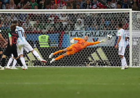 Argentina - Croația 0-3, în grupa D de la Campionatul Mondial de fotbal Rusia 2018. Modric a fost Messi
