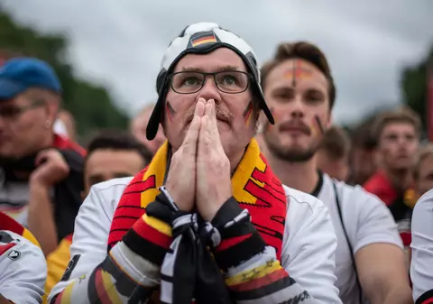 Cum au trăit fanii germani meciul dramatic cu Suedia / GALERIE FOTO