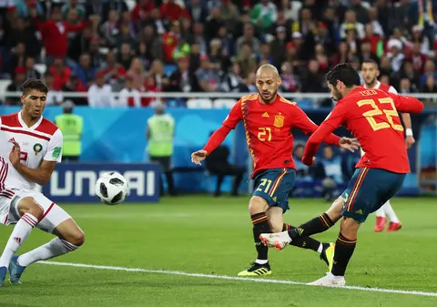 Spania - Maroc 2-2, în Grupa B a Campionatului Mondial de Fotbal din Rusia 2018. Ibericii, calificare cu emoții / FOTO&VIDEO