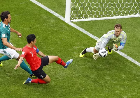 Coreea de Sud - Germania 2-0, în Grupa F a Campionatului Mondial de Fotbal din Rusia 2018. Nemții, fierți în Kazan. Campioana mondială, ”acasă”! / GALERIE FOTO