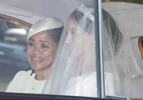 FOTO | Momentul care a emoționat-o pe mama lui Meghan Markle mai mult decât nunta fiicei sale