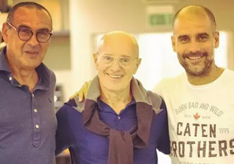 Guardiola, Sarri și Sacchi își fac vacanța împreună. Stau în același hotel, la Milano Marittima