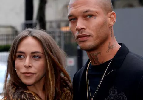 FOTO | Jeremy Meeks, "cel mai sexy infractor din lume”, a devenit tată