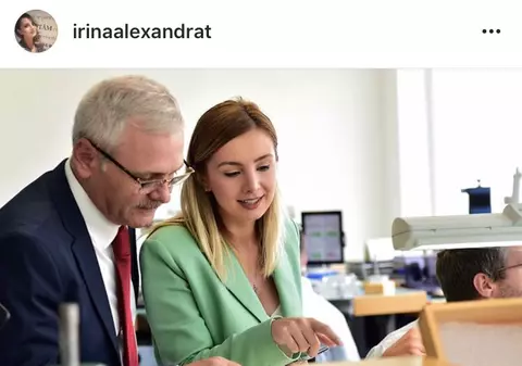 Iubita lui Liviu Dragnea, alături de acesta în vizita oficială din Elveția; Irina Tănase a publicat poze de la o fabrică de ceasuri