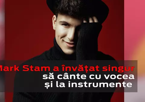 VIDEO EXCLUSIV/ Mark Stam a învățat singur să cânte „La 16 ani voiam să joc jocuri pe calculator, dar mai mult să învăț o piesă nouă”