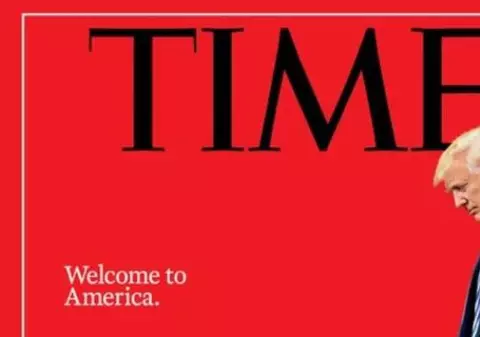 FOTO | Donald Trump, în fața unei copile de imigranți care plânge. Coperta revistei Time a devenit virală