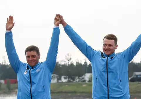 Leonid Carp şi Victor Mihalachi, aur la Campionatele Europene de la Belgrad. Cei doi au mai cucerit și o medalie de argint