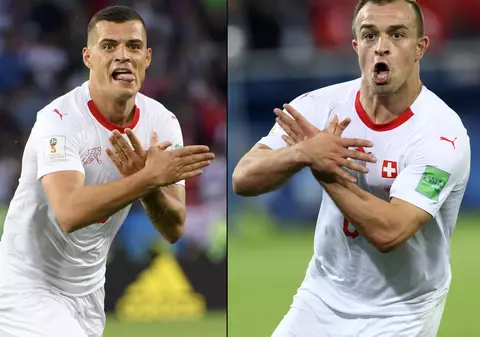 Kosovarii strâng bani pentru amenzile lui Shaqiri, Xhaka şi Lichtsteiner. Un ministru şi-a donat salariul pe o lună
