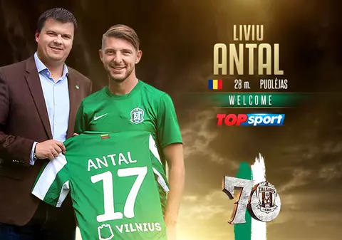 Liviu Antal a marcat pentru Zalgiris Vilnius. Lituanienii merg mai departe în Liga Europa
